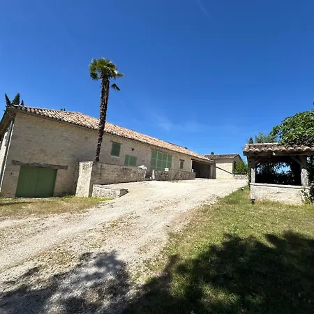 Vila Large Stone House, Pool, And Leisure Activities Castelnau-Montratier